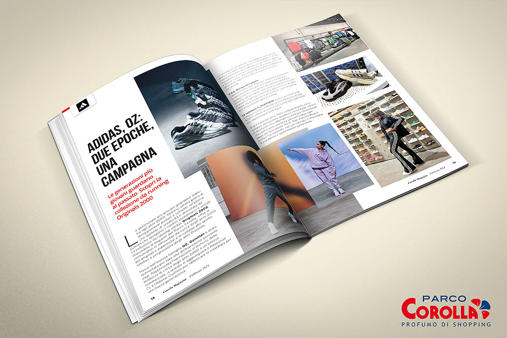 Adidas, OZ: due epoche, una campagna